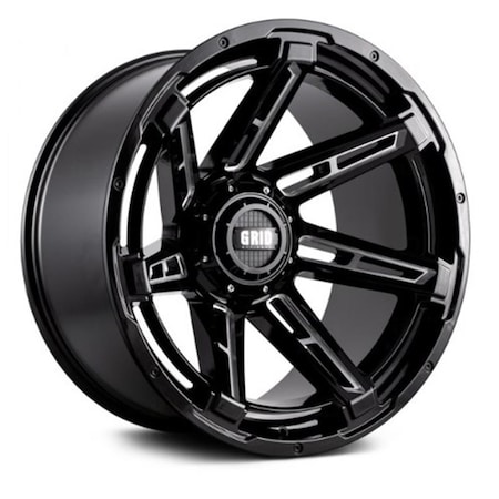 Hard Top B29237T158 20 x 9.0 in. 6 x 135-139.7 in. Bolt Pattern 15 Offset Wheel HA1371126