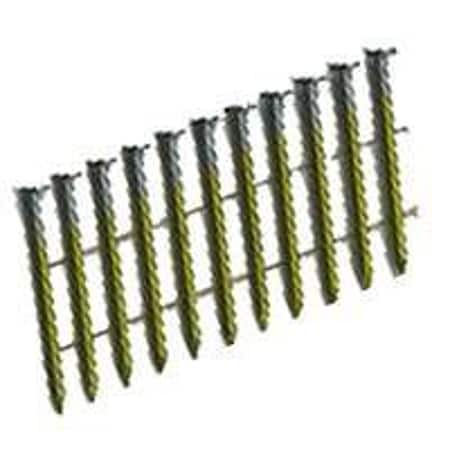 National Nail ProFIT Framing Nail, 3 in L, 11 Gauge, Steel, Galvanized, Round Head, Smooth Shank 0616870