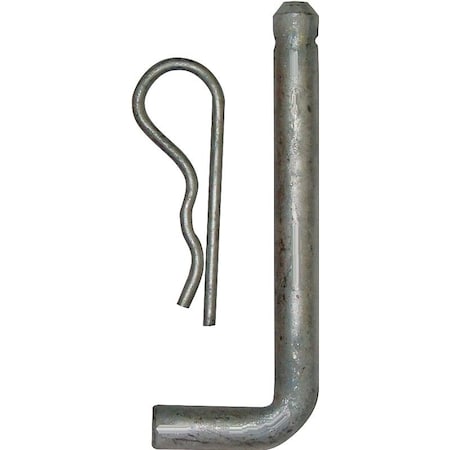Multinautic 10000 Series Spare Pin, 1/2 in, Galvanized Steel, For: 10004 and 11003 Dock Hinges 10111