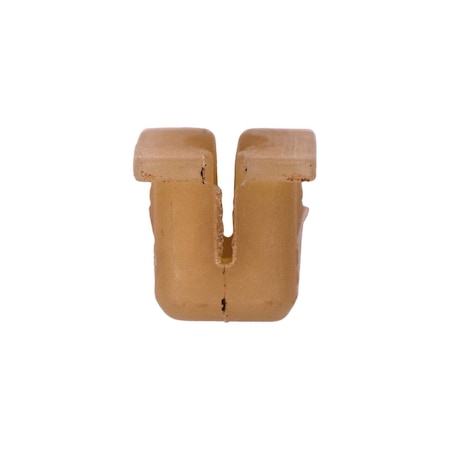 Auveco Nylon Nut; Screw Size: 2.9mm (Number 4), Head Size: 9mmx9mm, Stem L: 7mm, Natural Nylon, 50PK 21930