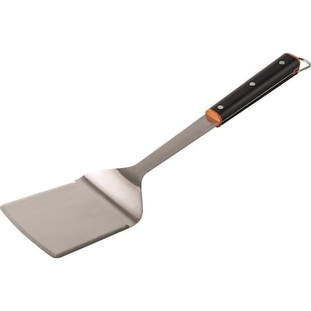 Traeger BBQ Spatula, Stainless Steel Blade, Teak Wood Handle, 17.13 in OAL BAC789