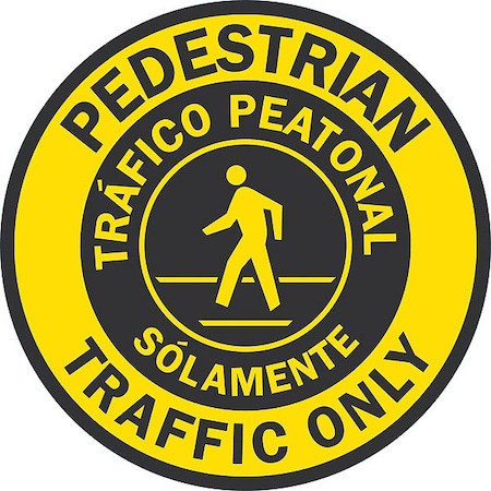 Lyle Pedestrian Traffic Only / Trafico G-5829-FD_17x17