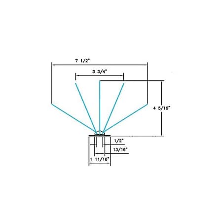 Bird-X Bird Repellent Spikes, 10 ft, 3.5" SP-10-N