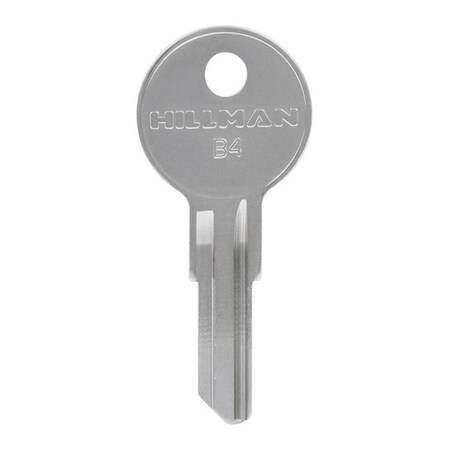 Homecare Products Automotive Universal Key Blank for Single Sided, Silver, PK10 HO3307999