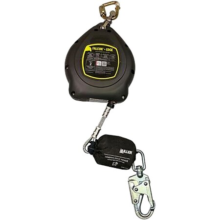 Miller Self-Retracting Device for Leading Edges w/Galvanized Steel Cable and Steel Swivel Snap Hook MFS-LEP1-02/20FT
