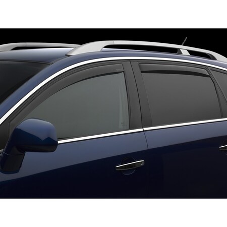 Weathertech Dark Tint, FrontandRear Side Window Deflectors 821080IM