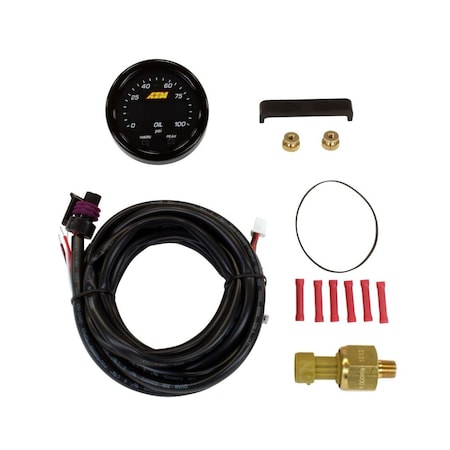 Aem Electron Gauge Fuel Pressure/ Oil Pressure 30-0301