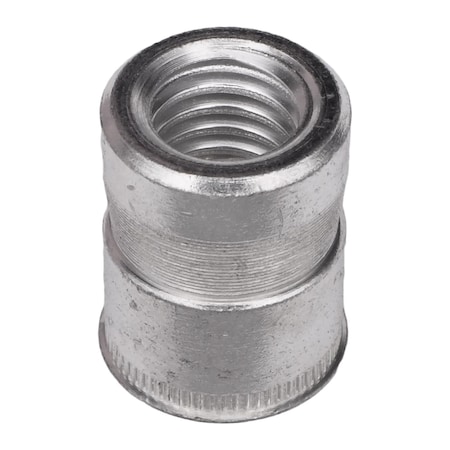 Auveco Nutsert Mild Steel 3/8in-16 USS (100), 100PK 10290