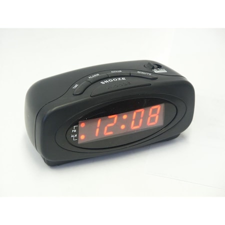 Sonnet LED Alarm Clock, Matte Black SO460610