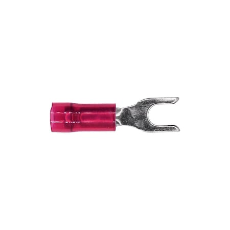 Auveco Solderless Terminal Spade 22/18 Gauge Number 4/#6 Stud, 25PK 12164