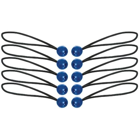 Keeper KEEPER 06344 Bungee Cord, Toggle Ball End, 12 in L, Rubber 6344