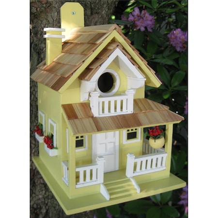 Feedingtime Backyard Bird Cottage - Yellow FE312986