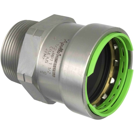 Apollo Valves ADPT, 1-1/4X1-1/4MPT, PM (FM 1-1/4inXMPT 1-1/4in), 5PK PWR7480871