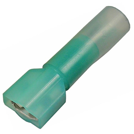 Pico Wiring Accessories Pico Crimp & Heat Shrink Quick Connect, 0.250in Female, 16-14 AWG Blue, 5PK 2228PT