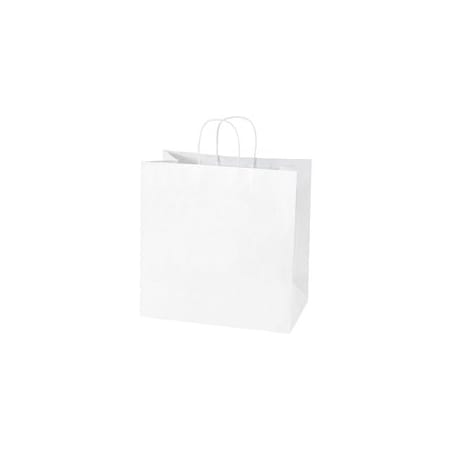 Bubblefast 250-13 x 7 x 13'' White Shopping Bags, 250PK BFBGS114W