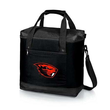 Picnic Time Family Of Brands NCAA Oregon State Beavers Montero Tote Cooler Bag - Soft Cooler Bag - Picnic Tote, Black 604-00-179-484-0