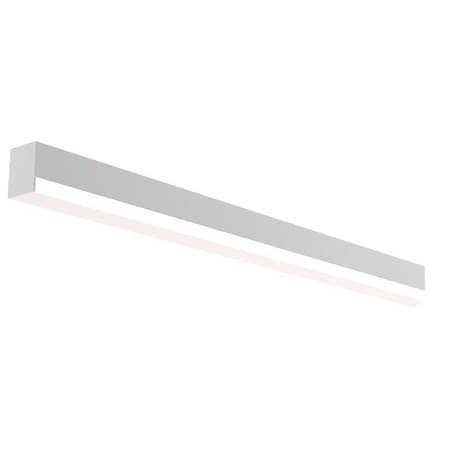 Westgate SCXT 2in 4FT 15/16 GRID LINEAR 20/30/40W 30K/35K/40K - DROP LENS, 20W/30W/40W, Sandy White SCXT-4FT-20-40W-MCTP-D-DL