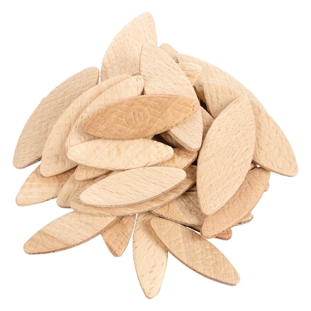Trend 100pcs Beechwood Joining Biscuits, No. 0, 10, 20, for Woodworking, BSC/MIX/100, 100PK U*BSC/MIX/100