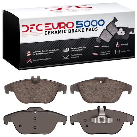 Dfc 5000 Euro Ceramic Disc Brake Pad Set,  1600-1341-10