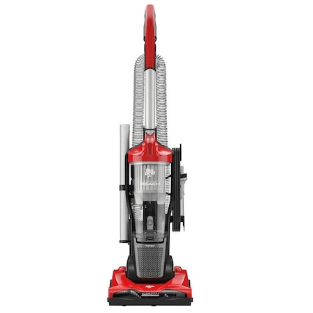 Dirt Devil Upright Vacuum Cleaner, 960 W, 120 V, 20 ft L Cord, Red Housing UD20124