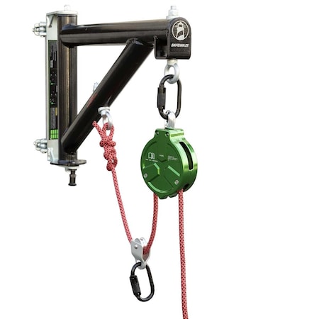 Safewaze Mounted Material Lift System: 2.5in- 3in Clamps 024-24013