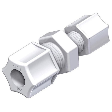 Jaco Union Compression Connector, 1 7/16"L, PK5 15-8-P-PG