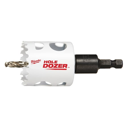 Milwaukee Tool 1-3/4" HOLE DOZER Bi-Metal Hole Saw with Arbor 49-56-9666
