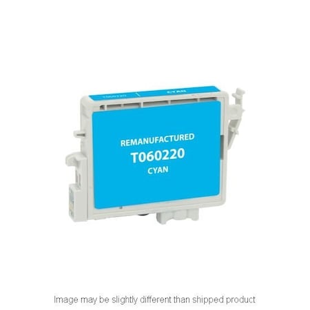 Epson Replacement, CYAN Compatible InkJet Ink, 600 page yield T060220-S