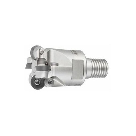 Garant Copy Mill, with Threaded Shank, for RD. Inserts, 35mm Diameter, 4 Inserts 212155 35/4