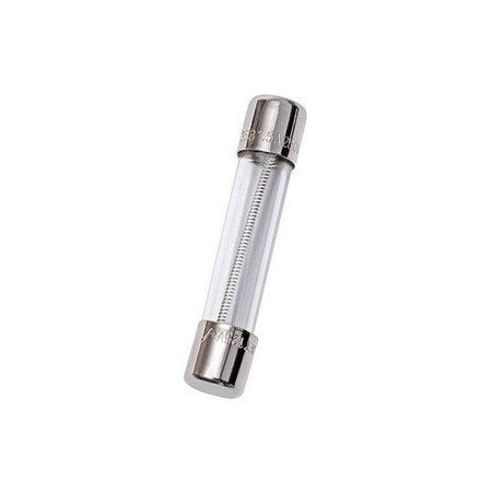 Ferraz Shawmut 1/4in x 1-1/4in, 125 VAC, 15 A, 10 kA Interrupt Rating, Glass Body, Ferrule Terminal, Clip GDL15