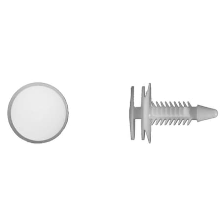 Disco Automotive Hardware 6MM HOLE SIZE 18MM HEAD D, 100PK 9861PK