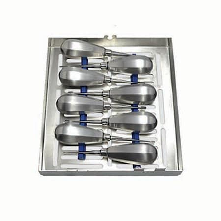 Jorgensen Laboratories Dental Elevators/Periodontal Ligament Knives Sterilization Cassettes, 4PK J1512