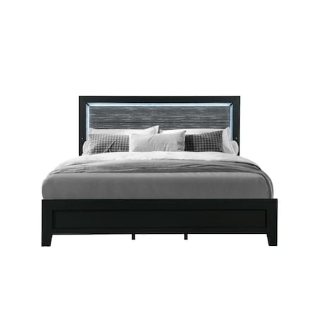Global Furniture Usa REID-BLACK-QB W/LED-N 6610