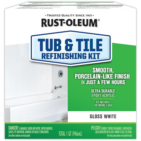 Specialty Qt 7860519 White Tub & Tile Refinishing Kit 384165