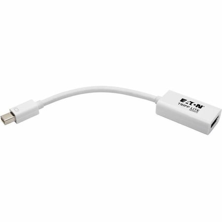 Tripp Lite Mini DisplayPort to HDMI Adapter Active UHD 4K at 60Hz M/F 6in 6" P137-06N-H2V2