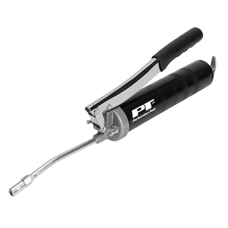 Performance Tool Pro Lever Action Grease Gun, Heavy Duty, 14 oz. Cartridge, Comfort Grip W54202