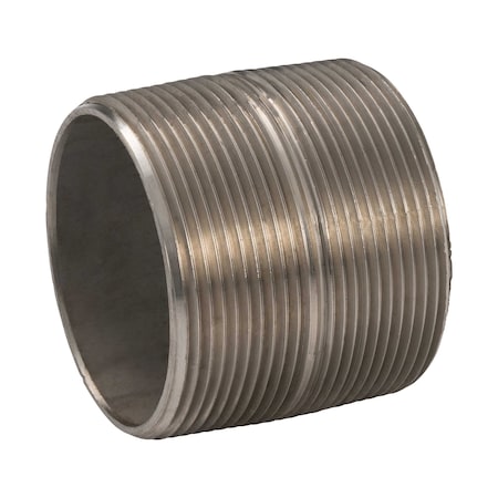 Proline Series Stainless Steel 2-in MIP x Close Sch40 Nipple SN-927