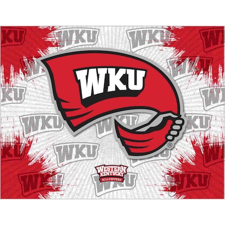 Holland Bar Stool Co Western Kentucky University 15"x20" Canvas Wall Art LCnvs1520WestKy