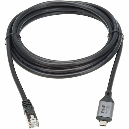 Eaton EATON USB-C To Rj45 Gigabit Ethernet Cable M/m, USB 3.2 Gen 1, 3m U436-03M