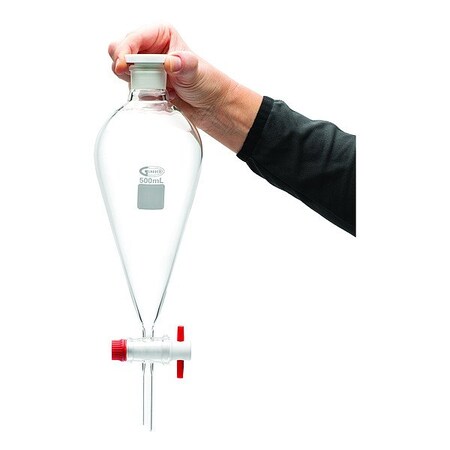 Zoro Select Lab Funnels, Glass, Colorless, PK2 SF149-500