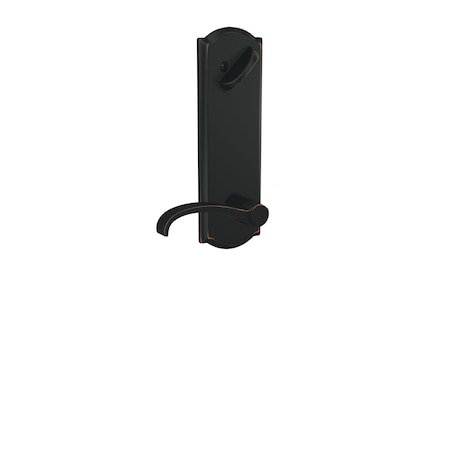 Schlage Residential Schlage Custom Custom Whitney Lever with Camelot Escutcheon Interior Active Trim with 16680 FCT59WIT716CAM