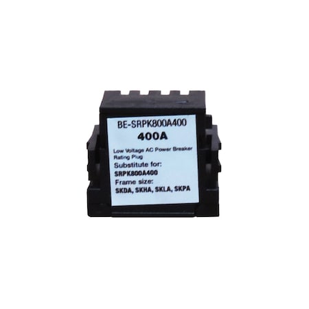 Brah Electric , replacement Spectra rating plugs rated for 400A, 800A sensor - SKDA, SKHA, SKLA, SKPA BE-SRPK800A400