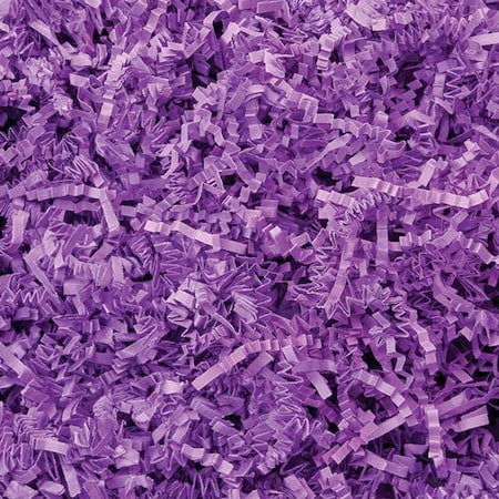 Nashville Wraps Lavender Crinkle Cut Shredded Paper, 10 lb Box ZF10LA