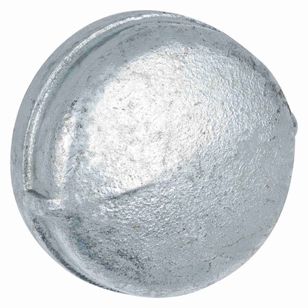 Zoro Select Cap, 3-1/2 In, NPT, Galv 783YD7
