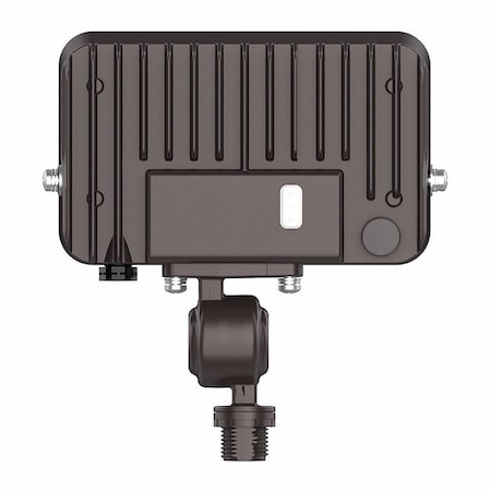 Westgate BUILDER SERIES MEDIUM FLOOD 50W 120V 3CCT KNUCKLE WITH PHOTOCELL, BRONZE, 30K/40K/50K LFE-50W-MCT-KN-P