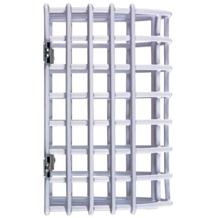 Safety Technology International Motion Detector Guard, Steel, Surface Mount, 5 3/4 in W x 7 in H x 4 1/2 in D, White STI-9621