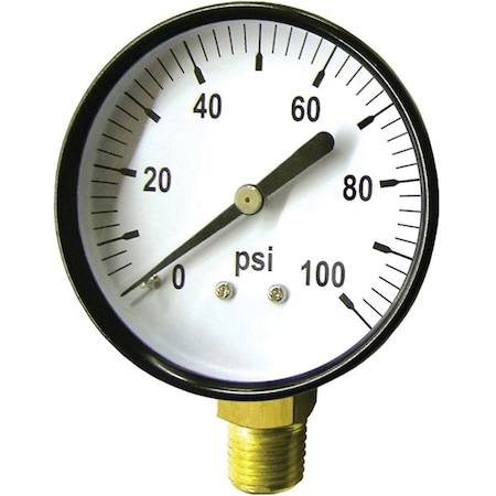 Green Leaf Pressure Gauge, Standard SG 100 1PK