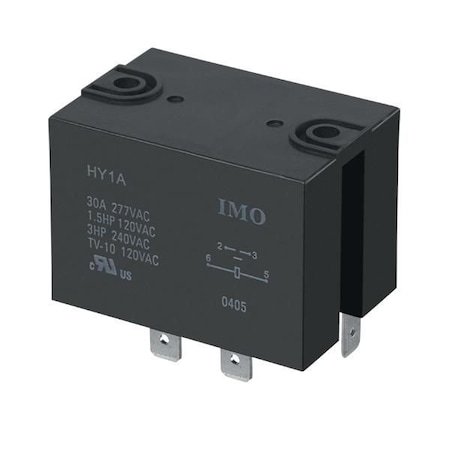 Imo Automation High Capacity Industrial Relay SPNO, 30A, 24VDC, 1.9W, AgSnO2 HY1A124DC