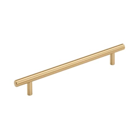 Amerock Bar Pulls 7-9/16 in 192 mm Center-to-Center Champagne Bronze Cabinet Pull BP40518CZ