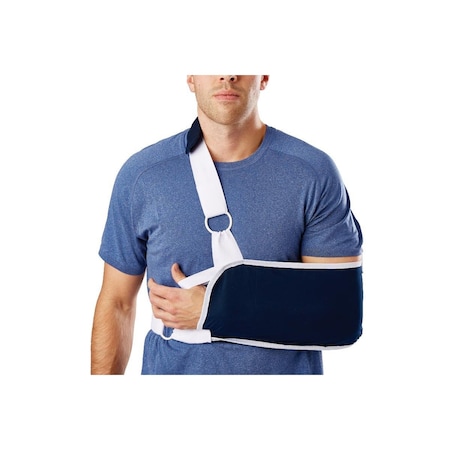 Medline Sling-Style Shoulder Immobilizer with Neck Pad, Size S ORT16200S